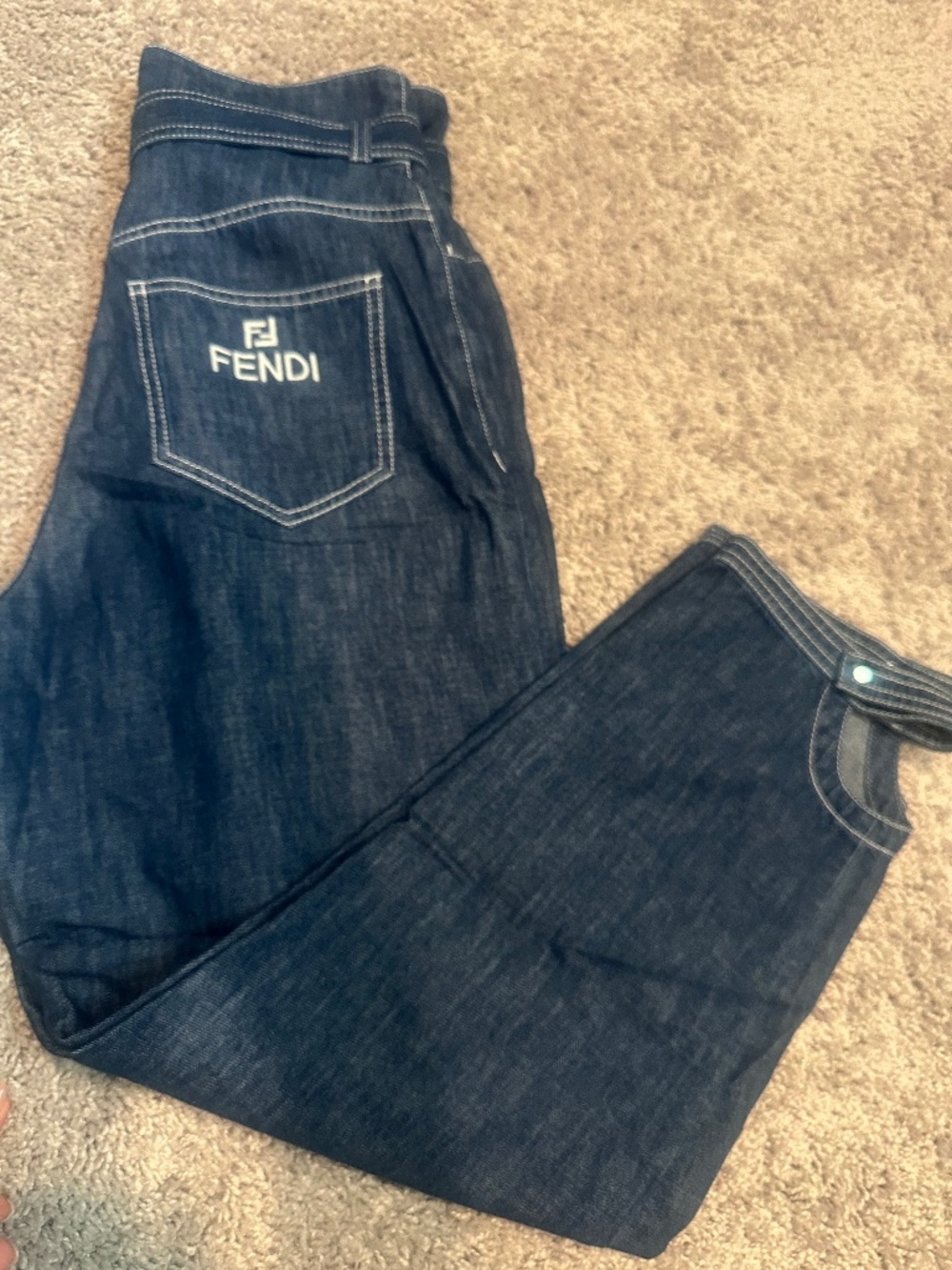 Fendi denim jeans